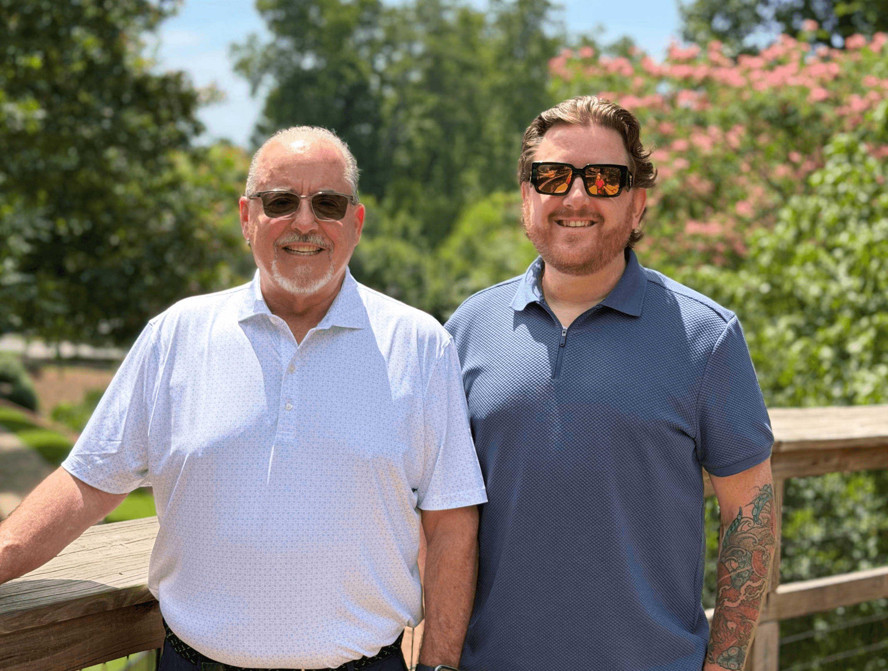 Gus and Stephen Trupiano of All Things Glass