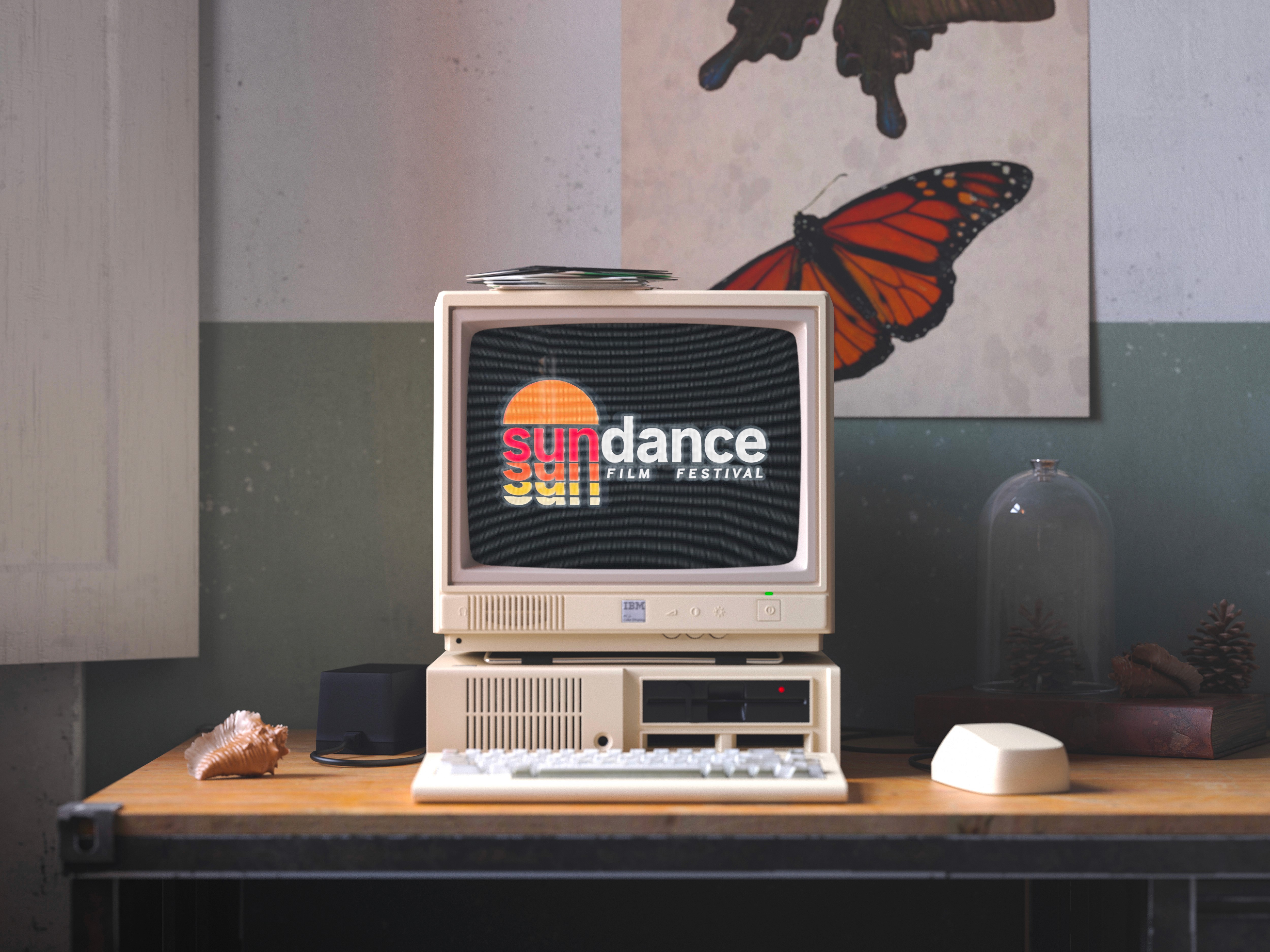 A mockup for iPhone on a table