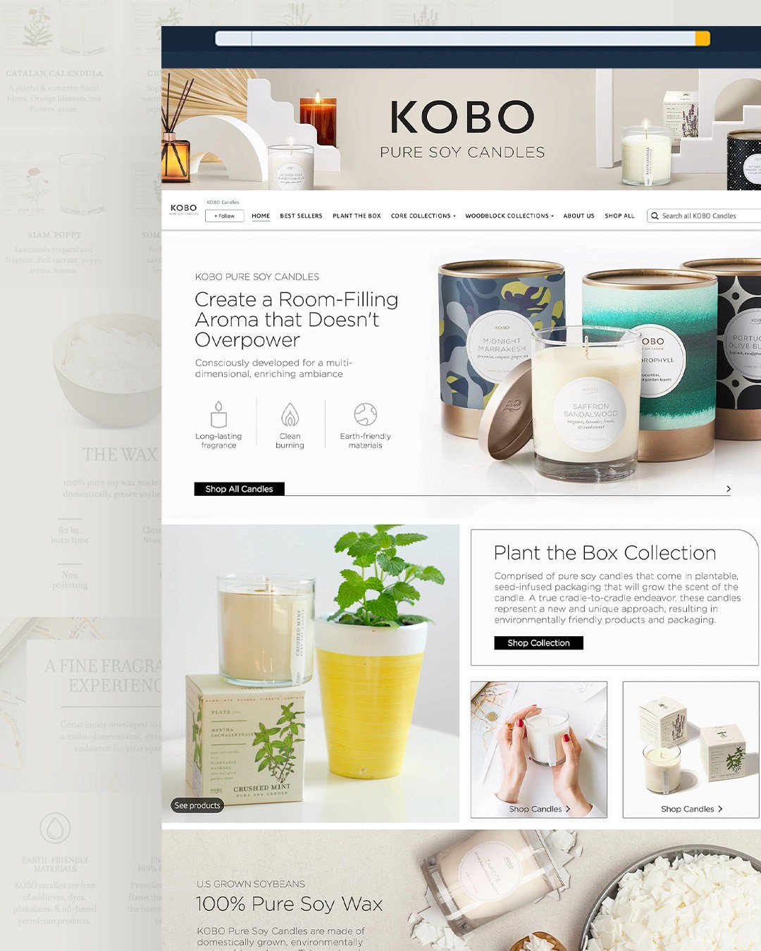 KOBO Candles creative example 3