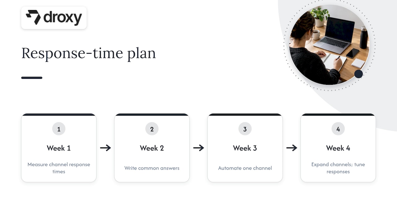 Four-week plan from measurement to tuning