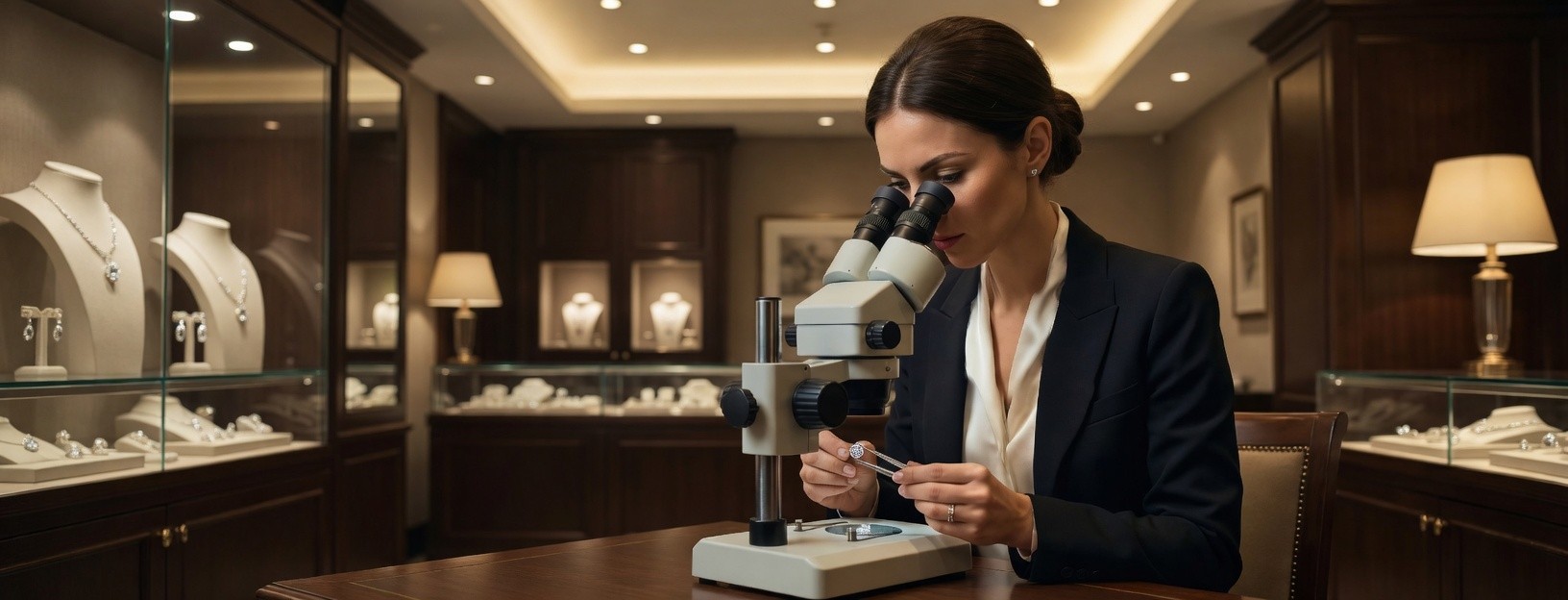 Professional diamond evaluation at Antwerp Diamond Store