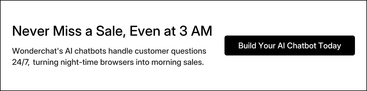 Never Miss a Sale, Even at 3 AM