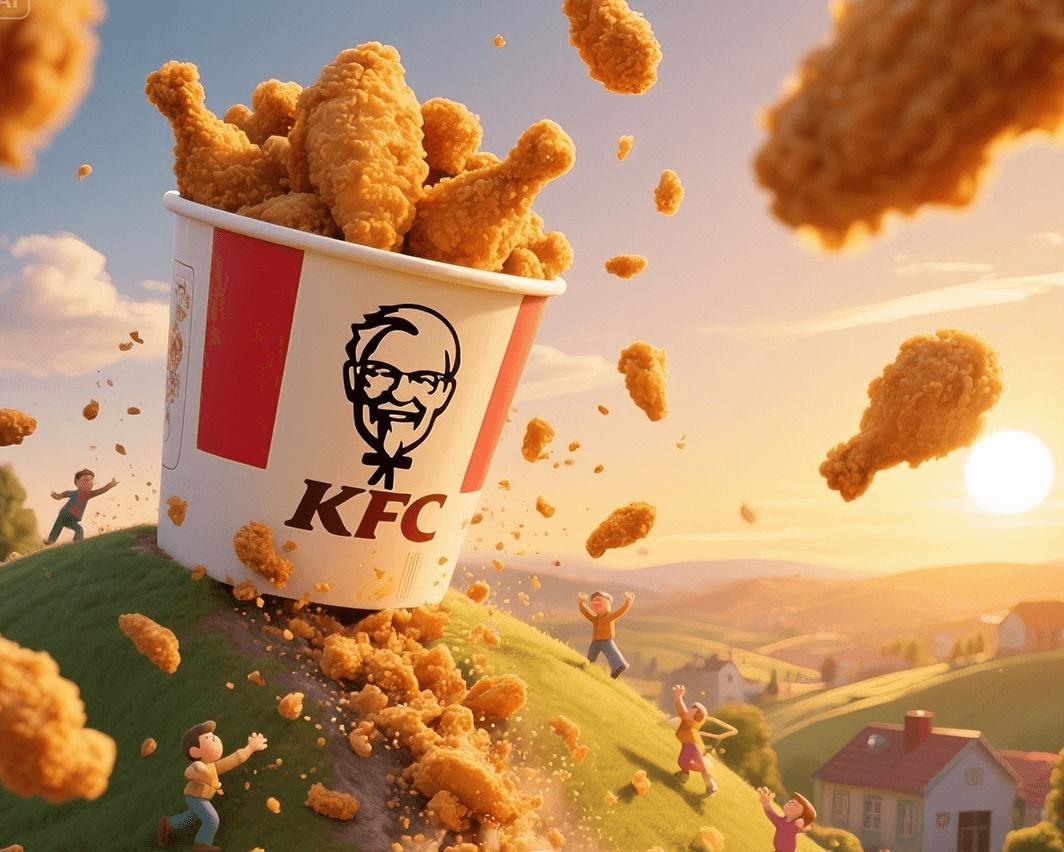 Two focused men in work aprons lean over large blueprints in a dimly lit workshop. A beam of light highlights the papers, creating a dramatic atmosphere.