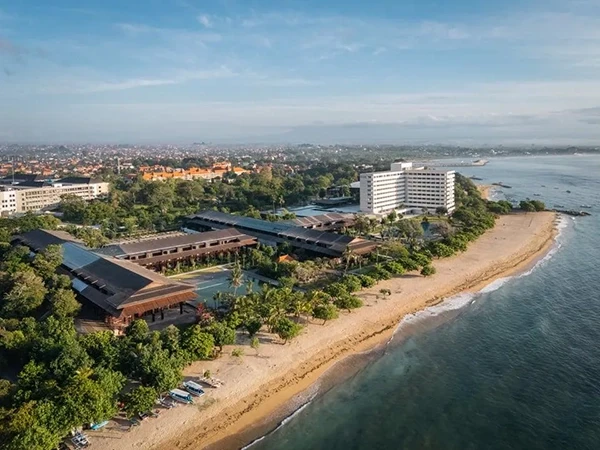 Bali Beach from the sky