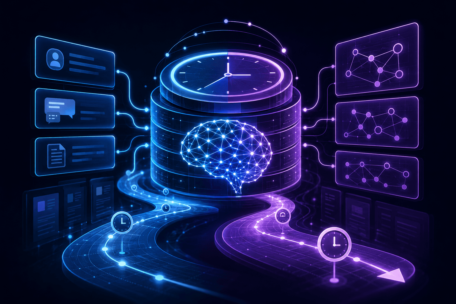 Time aware memory layers