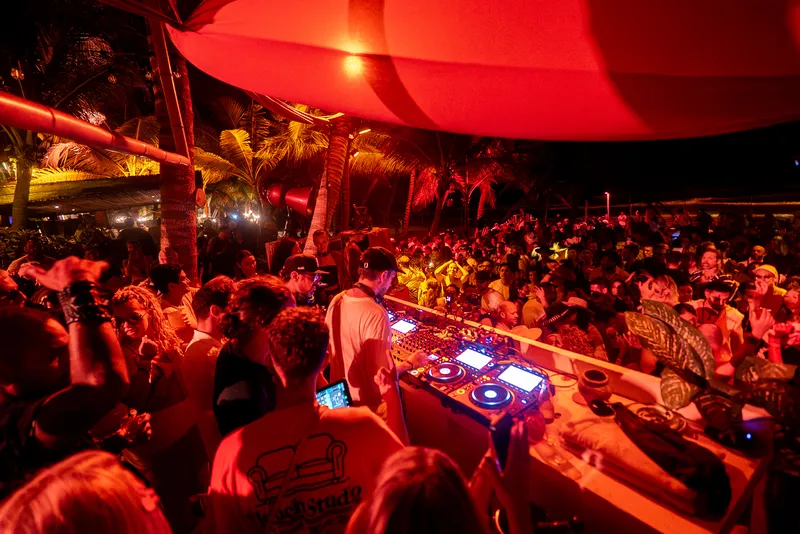 Music and nightlife experience at BE Tulum during Bonding Season 2027 in Tulum, Mexico.
