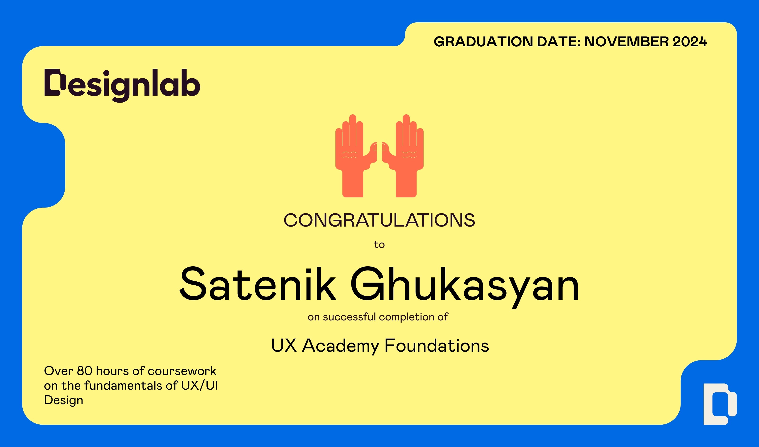 Certificate image