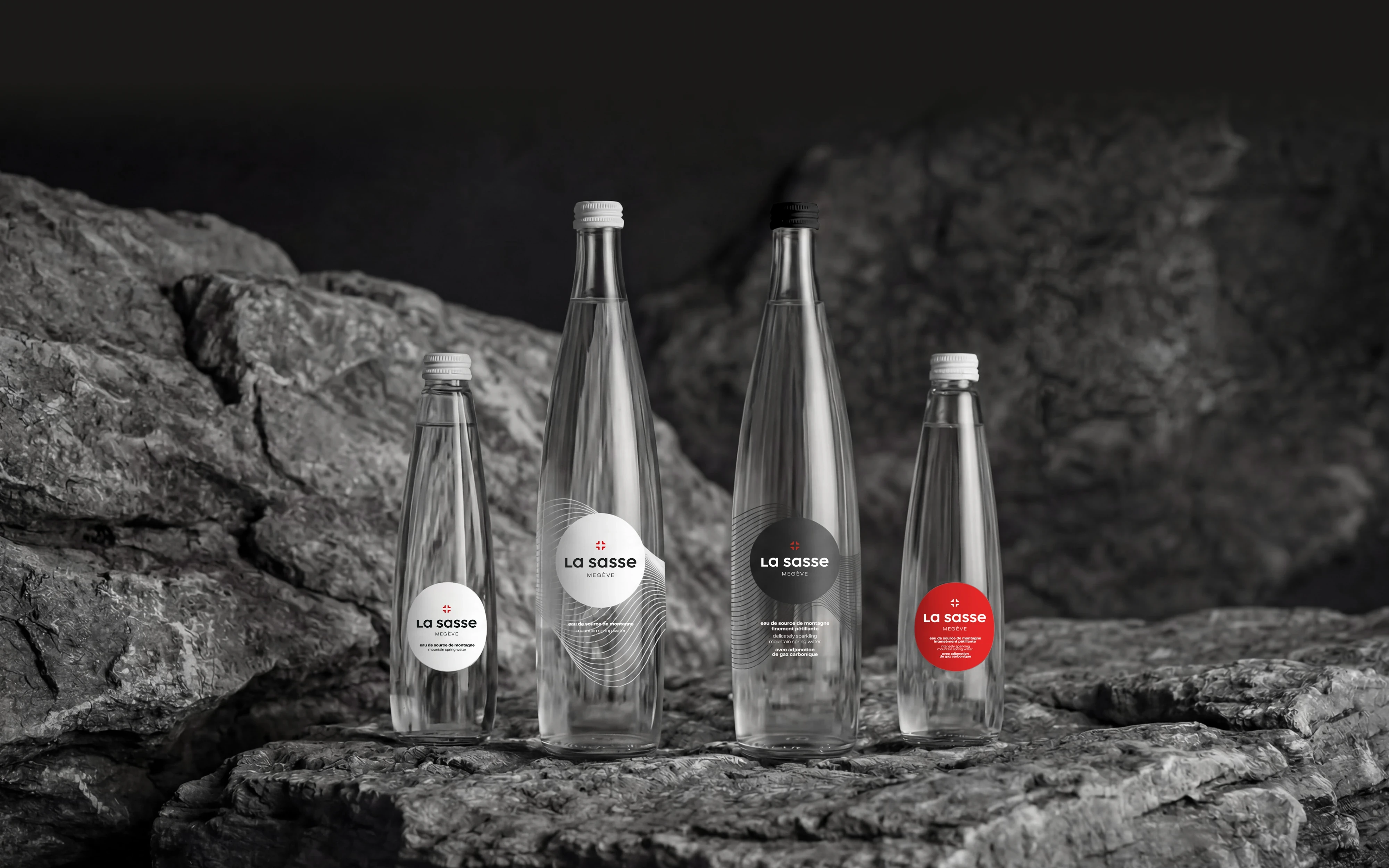 La Sasse, bouteilles eau plate et gazeuse