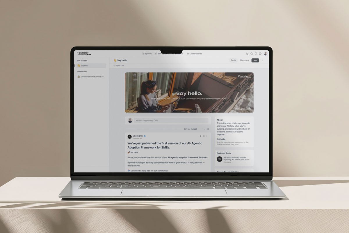 founders after hours - community-centric platforms