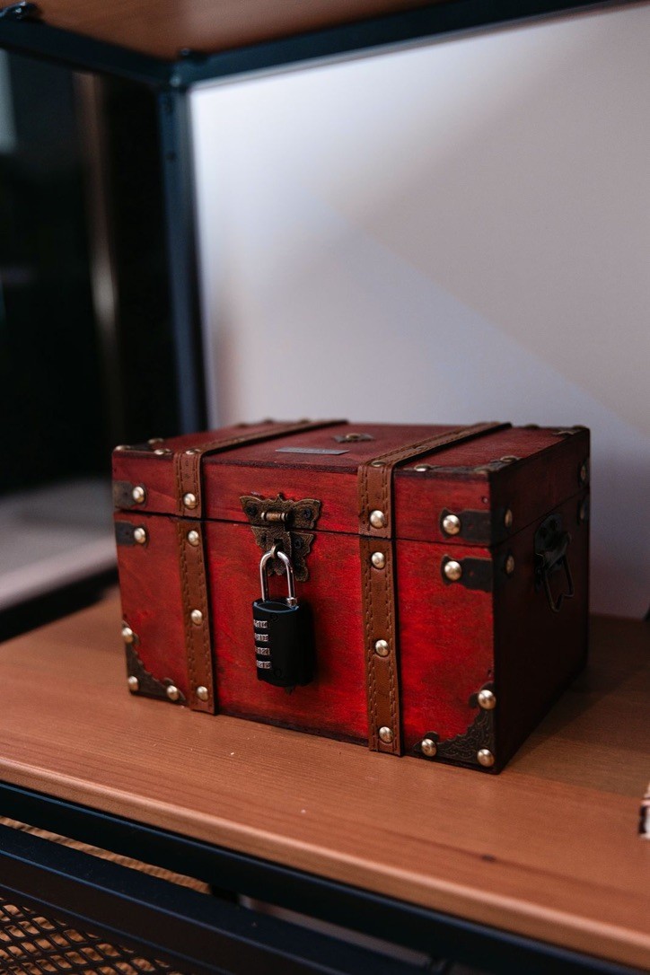 a black and white photo of a single flower