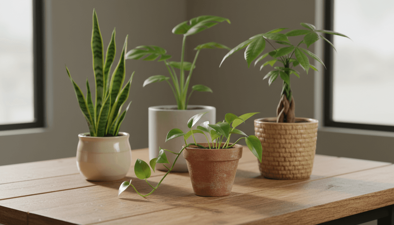 初心者向けの育てやすい観葉植物の種類