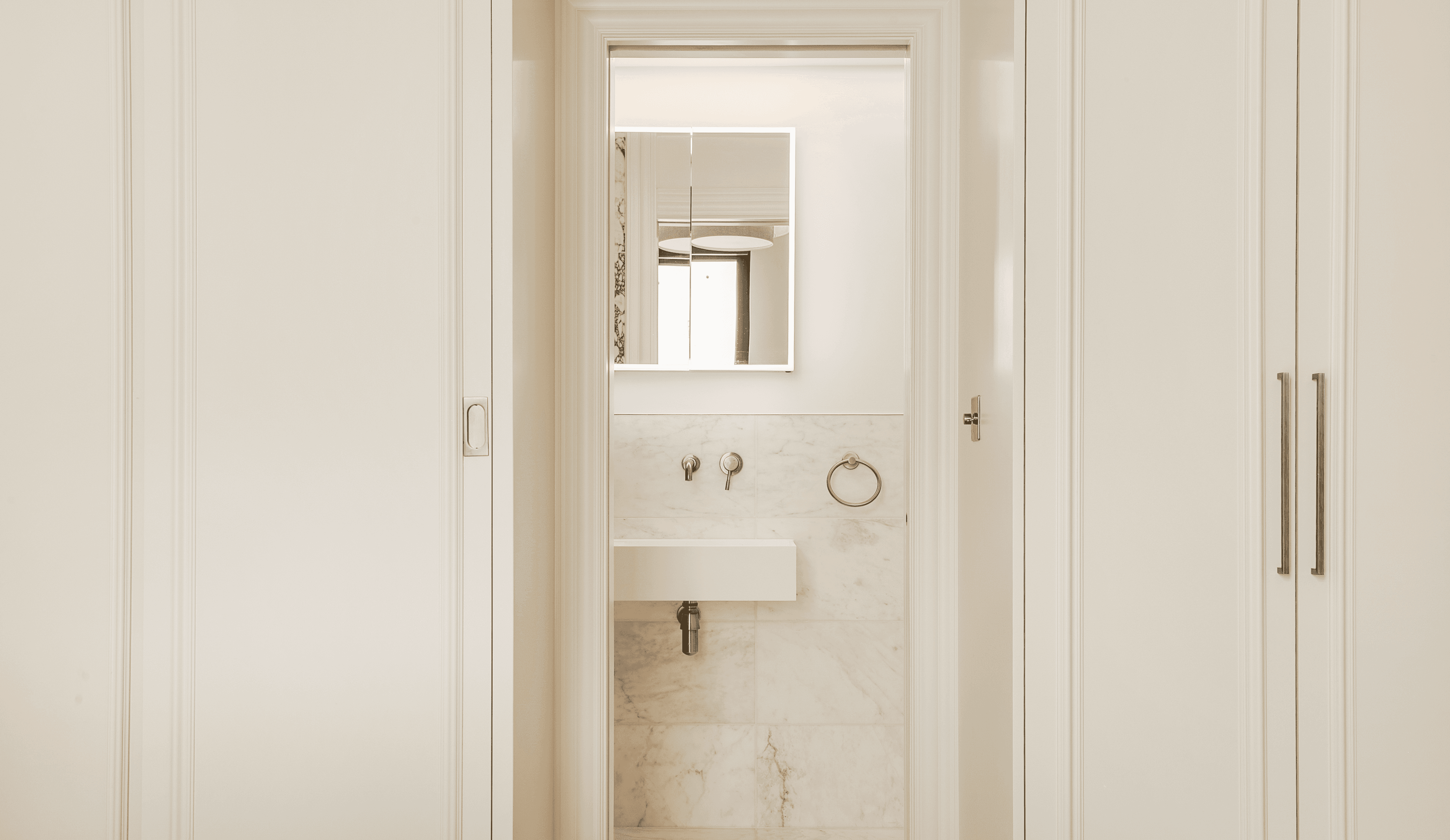 construction premium marble bathroom