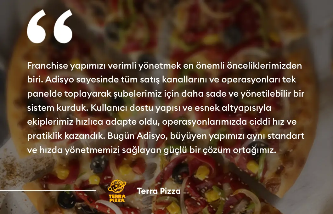 Terra Pizza müşteri yorumu
