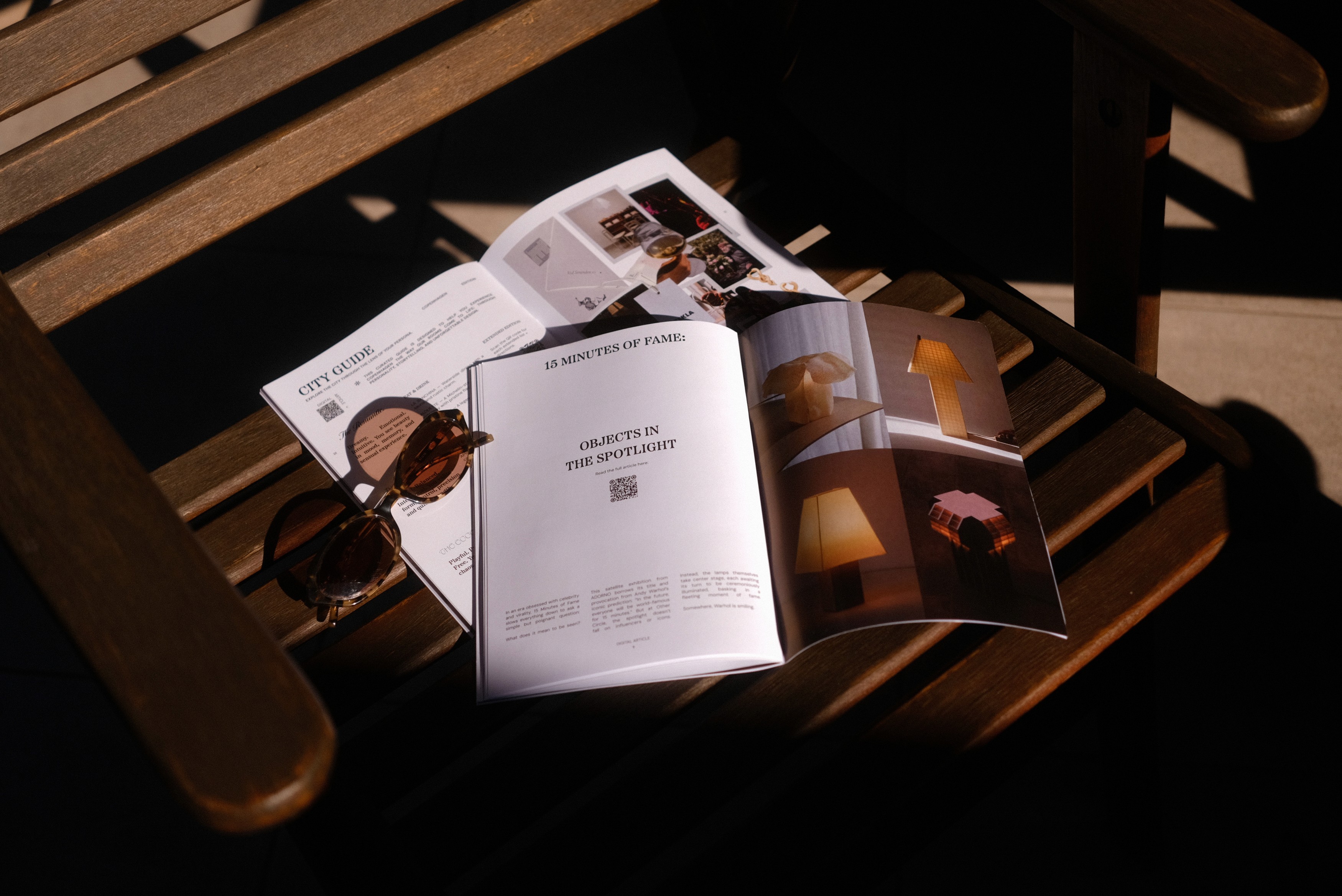 editorial magazine layout design for 3daysofdesign festival copenhagen for adorno design by selina donohoe