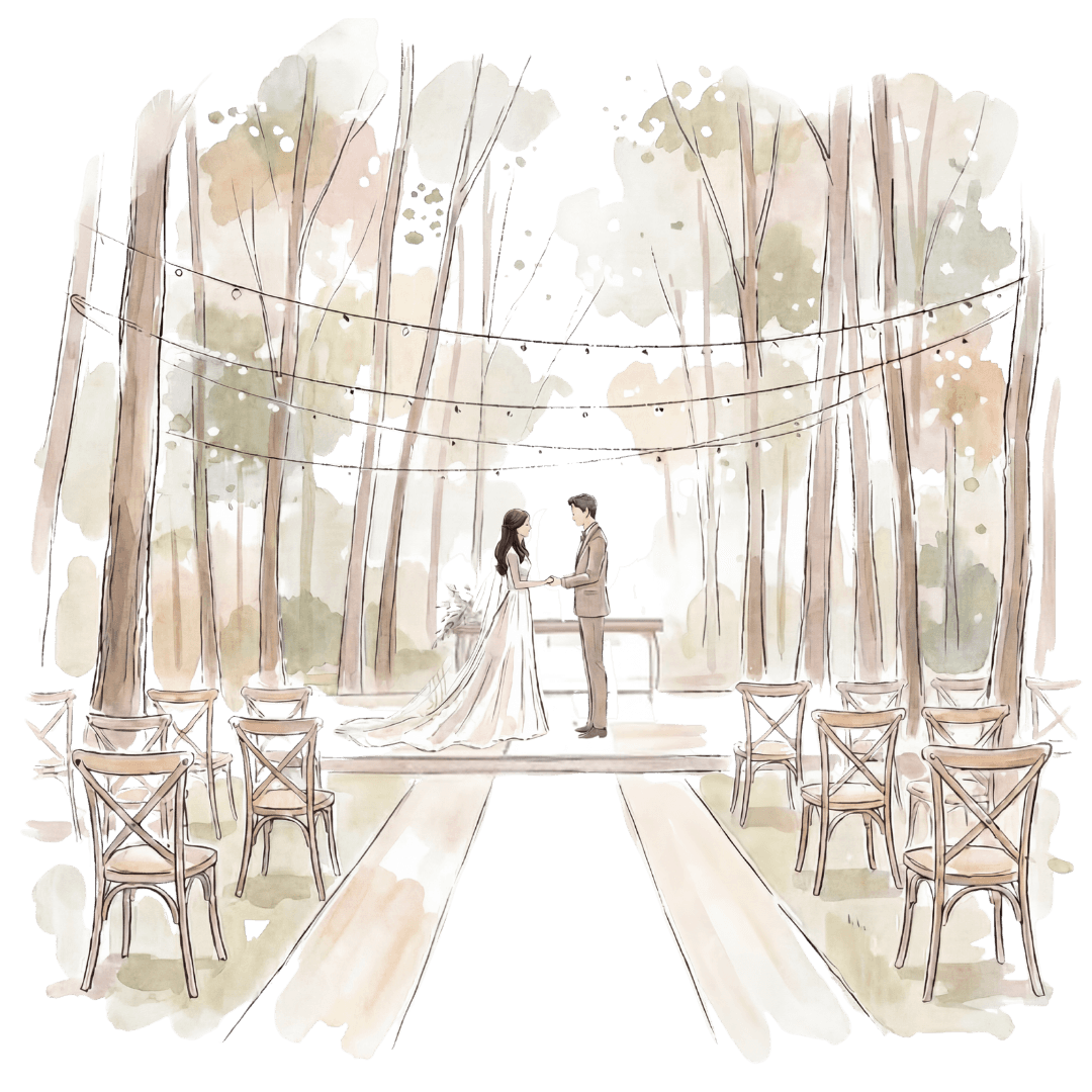 Group of people practicing yoga and mindfulness at a retreat center