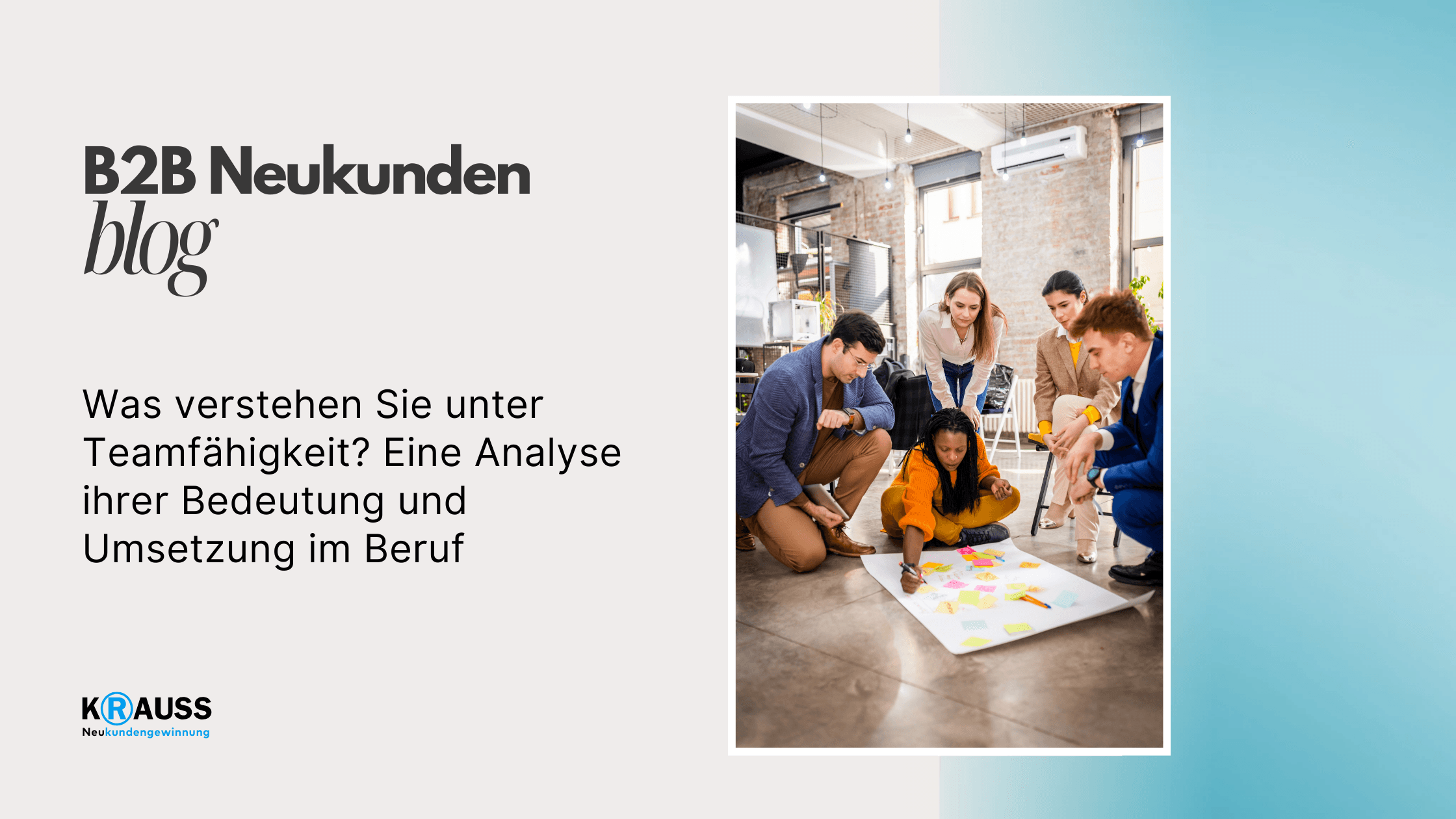 Was verstehen Sie unter Teamfähigkeit? Eine Analyse ihrer Bedeutung und Umsetzung im Beruf