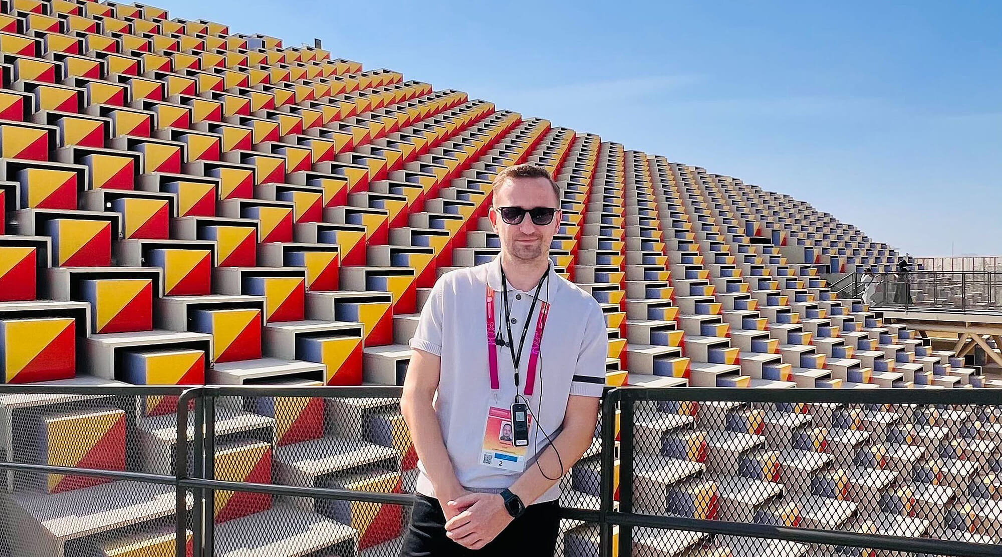 Edin Deljkic discussing BiH IT industry at Dubai Expo 2020