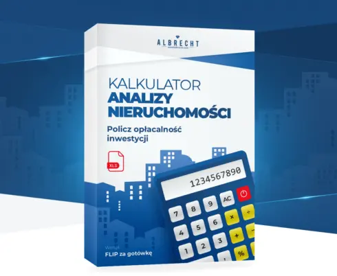 Okładka narzędzia Kalkulator analizy nieruchomości stworzonego przez Pawła Albrechta
