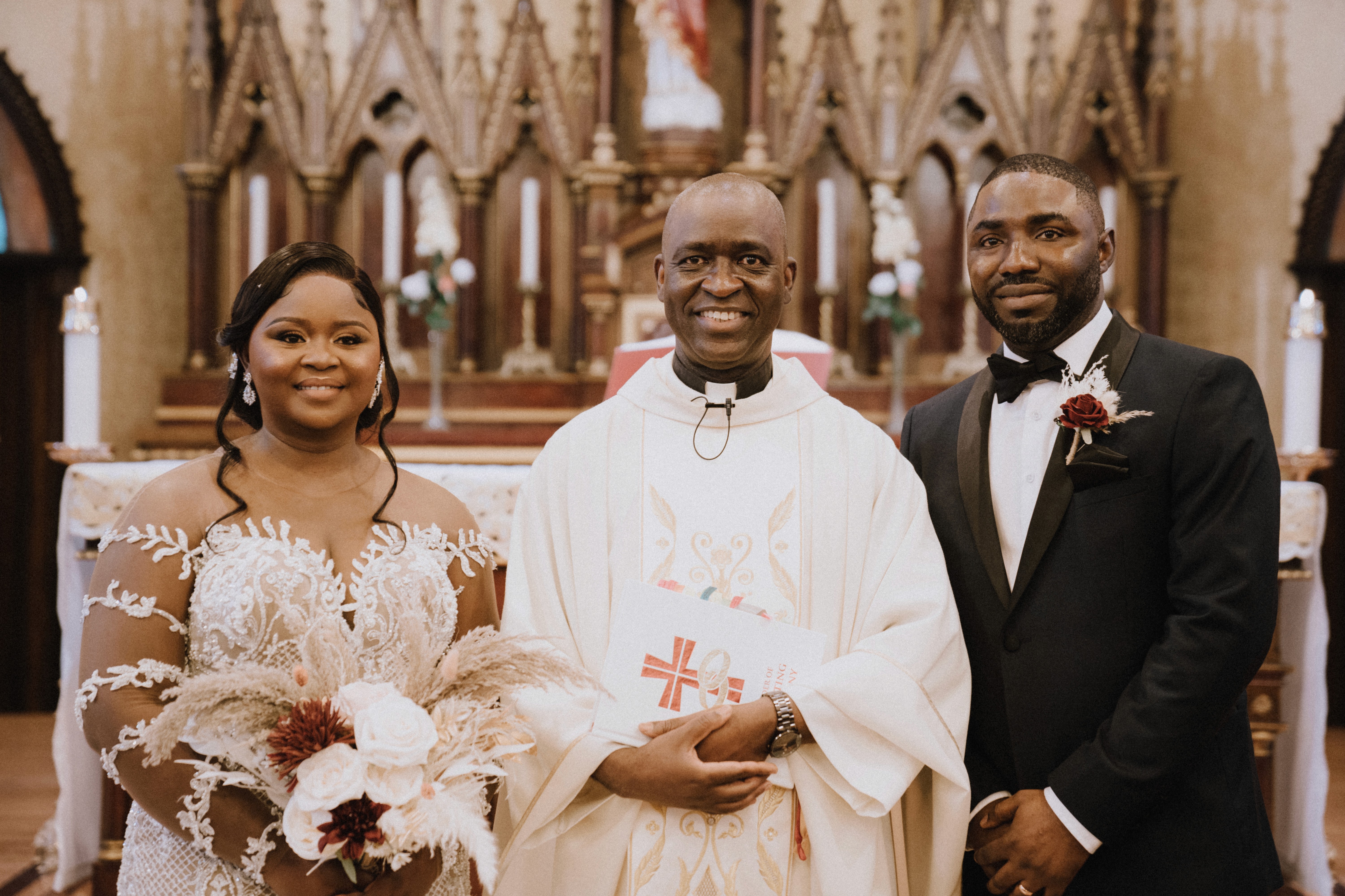 Wedding ceremony Brandon Manitoba bride walking down aisle Winnipeg photographer