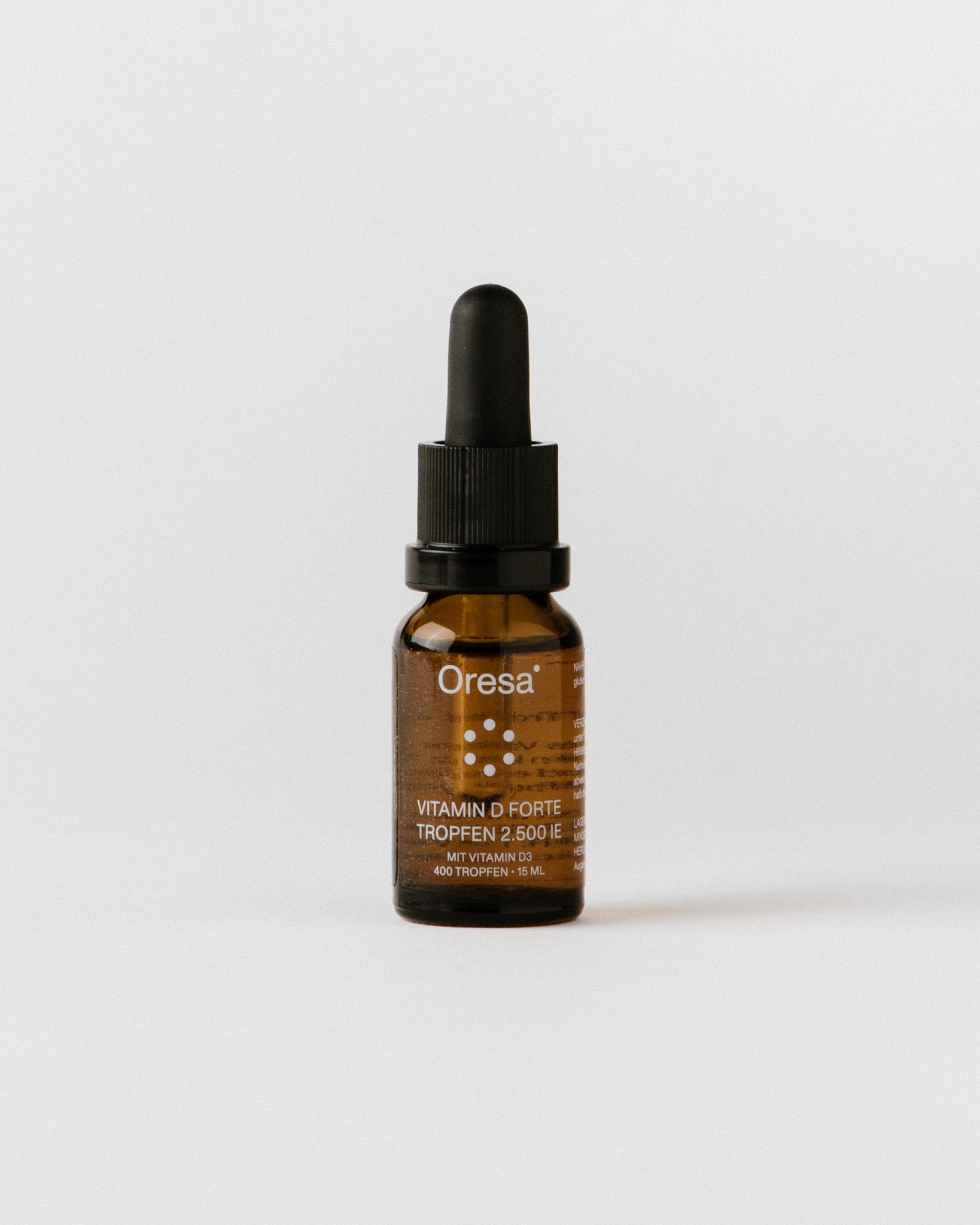 Vitamin D forte Tropfen von Oresa – Glasflasche mit Pipette