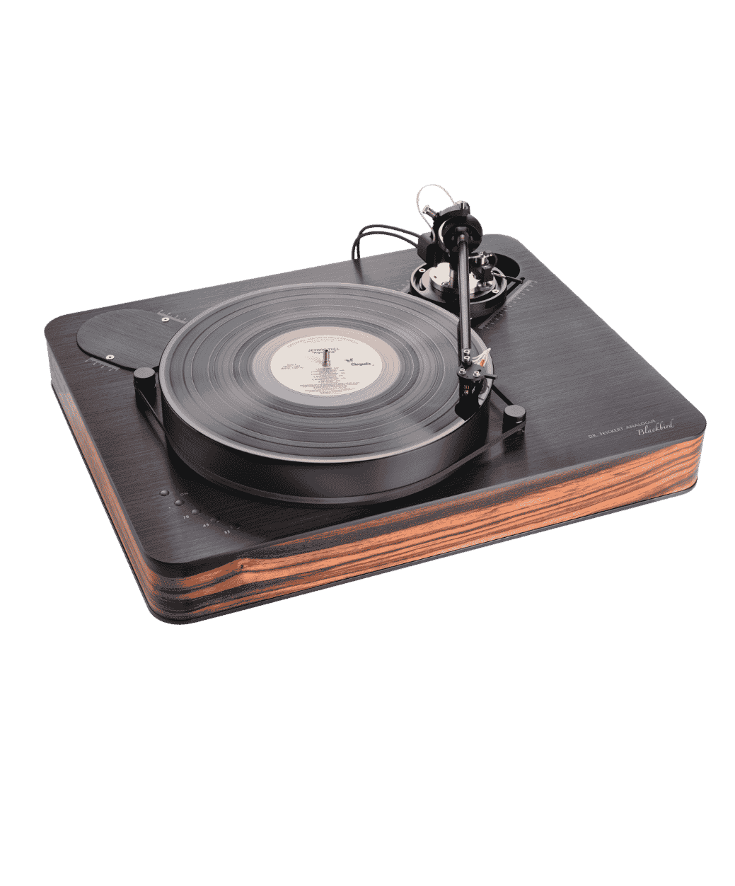 Dr. Feickert Backbird black and wood 2 - LE STUDIO HIFI