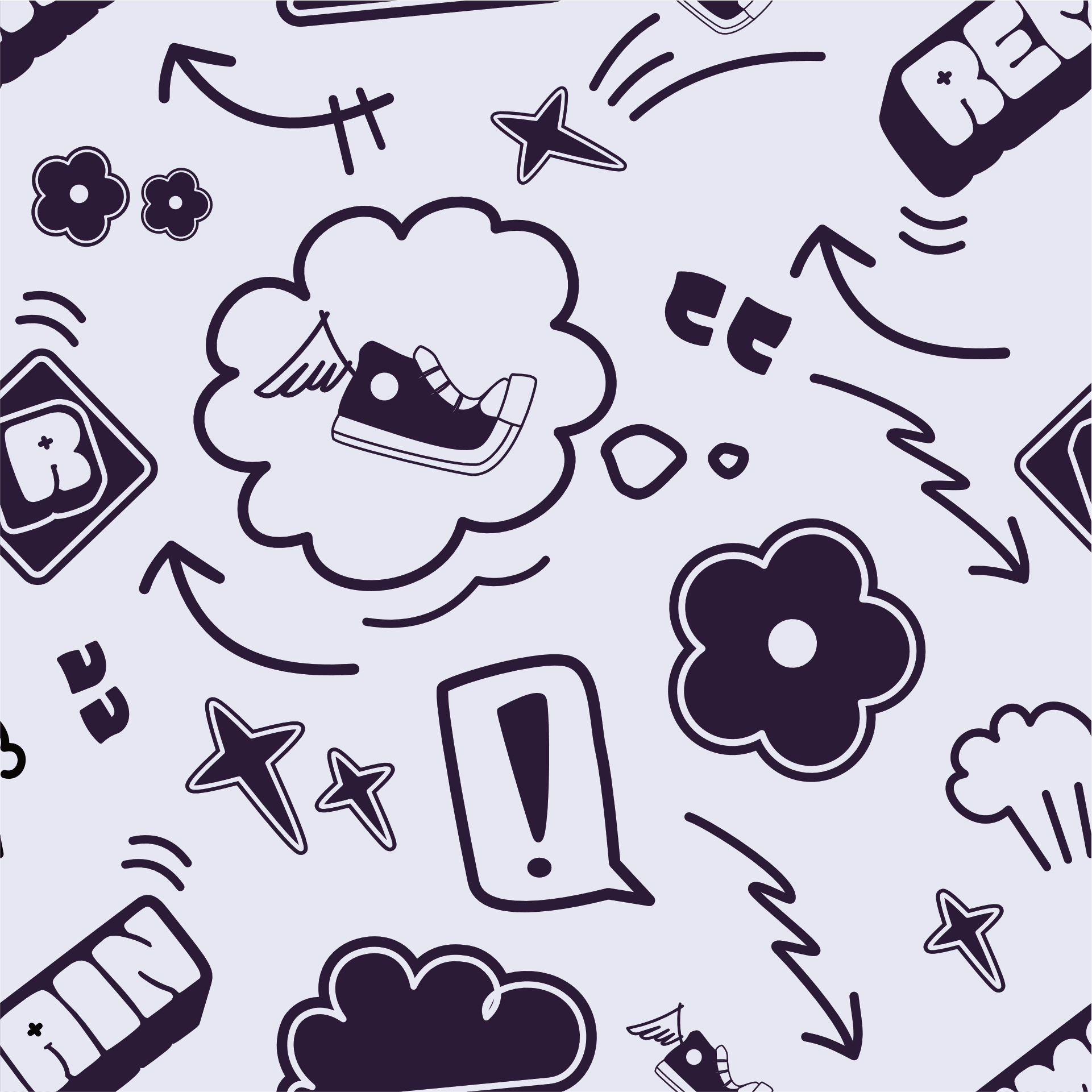 Remain Illustration Pattern