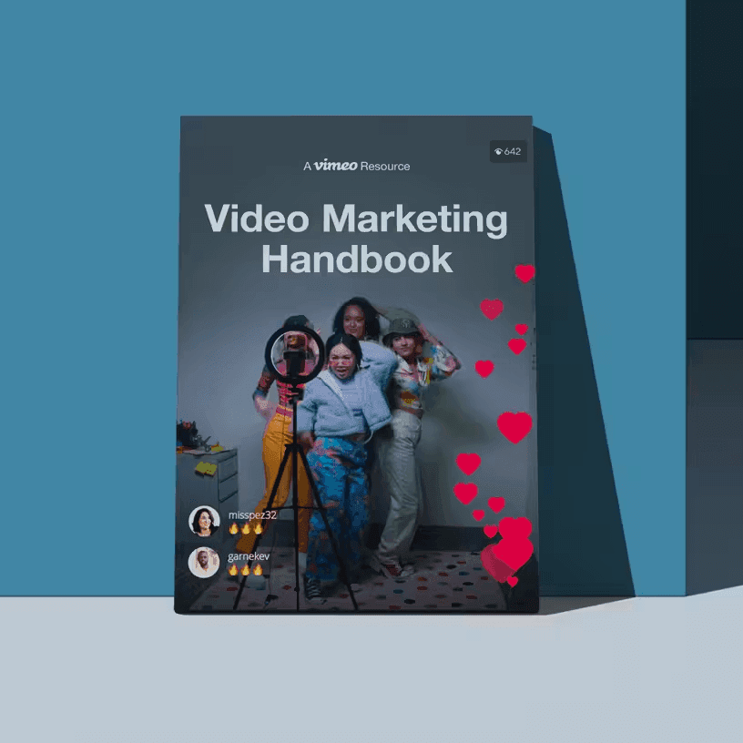 Cover of Vimeo's Ultimate Guide to Video Marketing