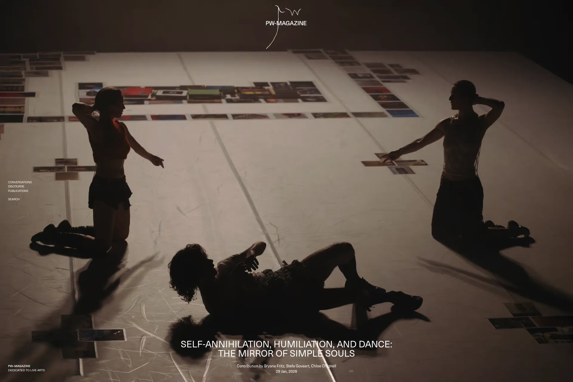 Screenshot of PW-Magazine website