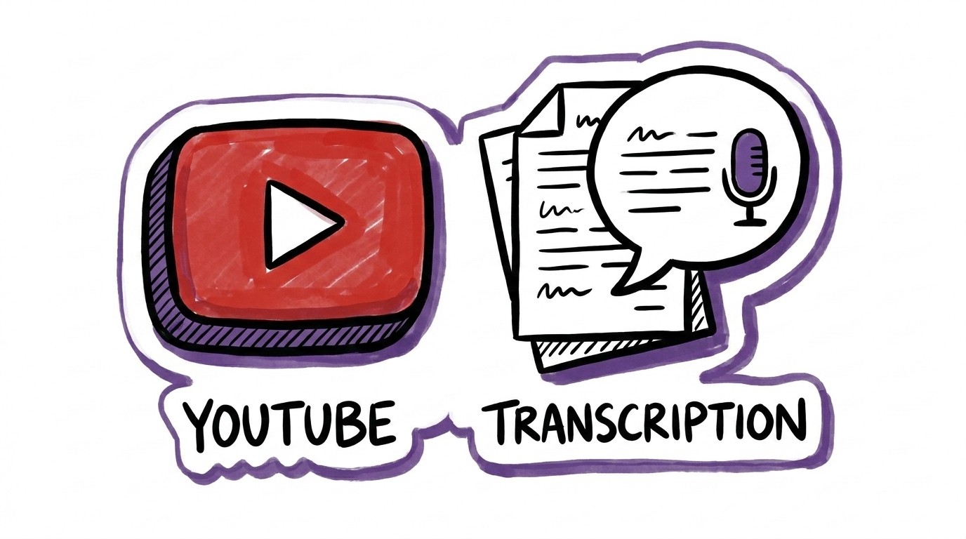 transcripción YouTube