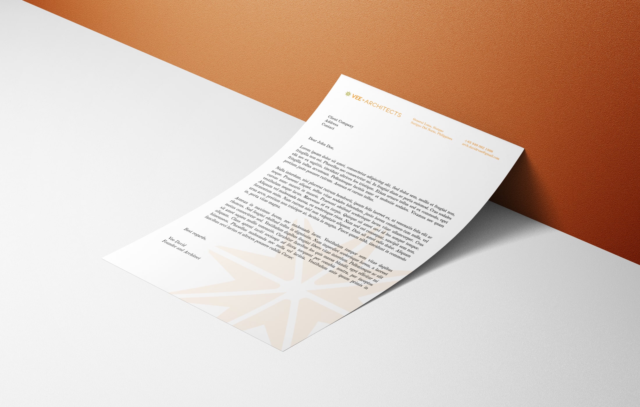 Brand identity and social media design for a filipino architecture firm in Siargao Philippines