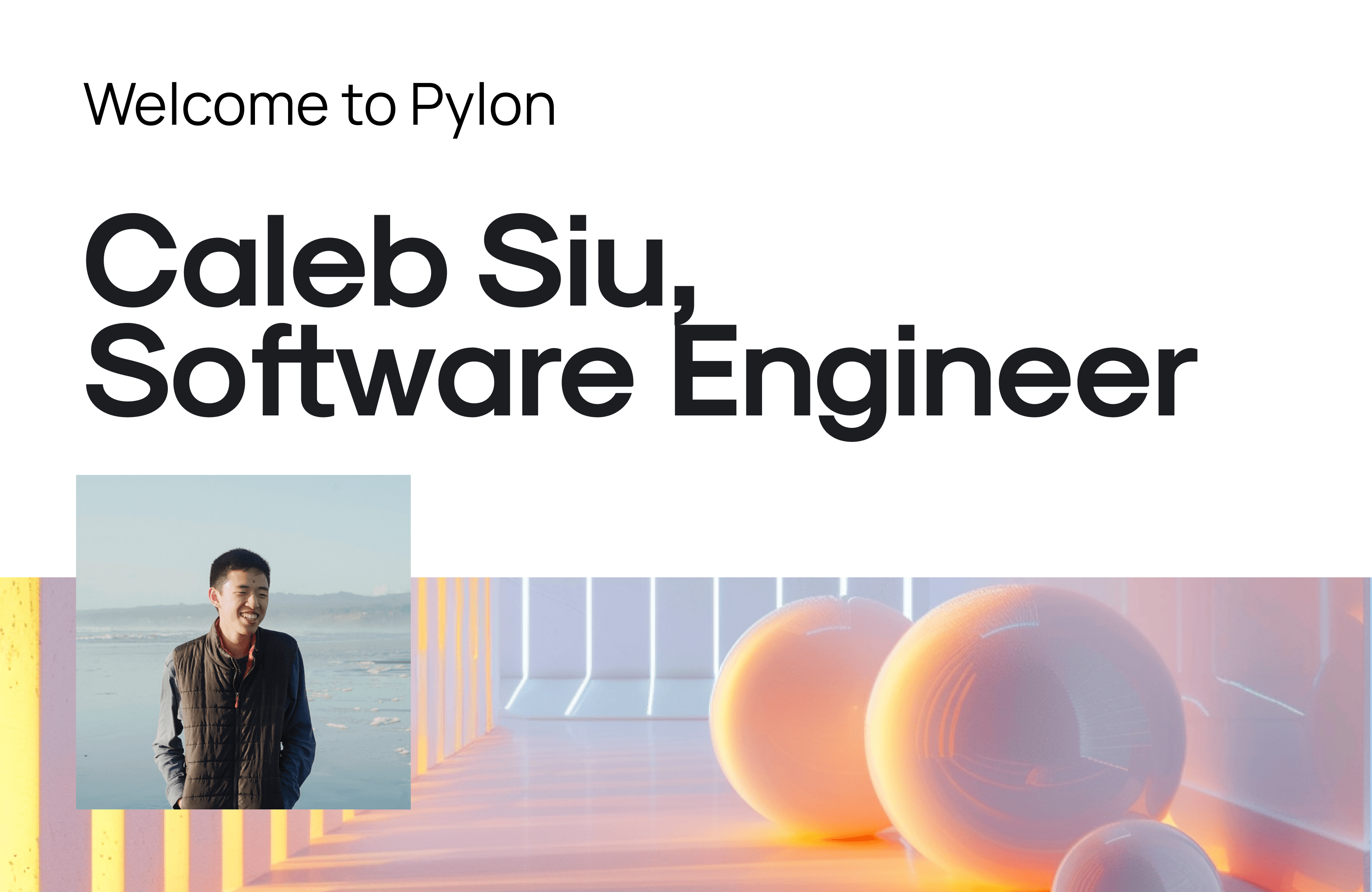 Caleb Siu, Software Engineer