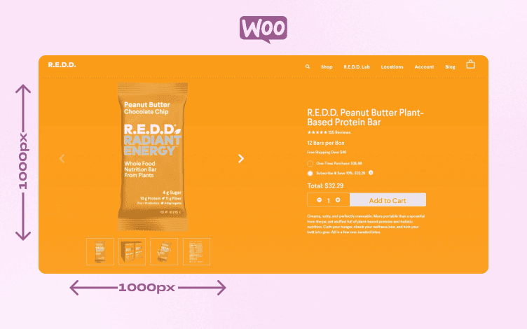 R.E.D.D. shop on WooCommerce