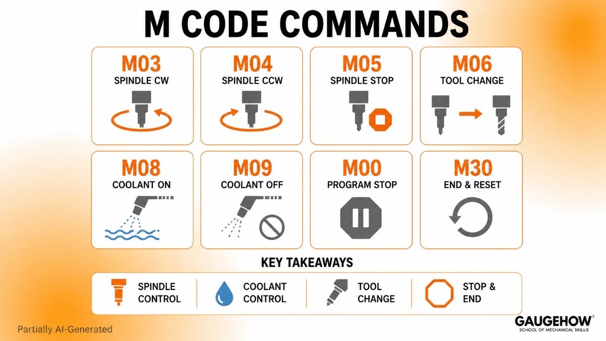 m code commands