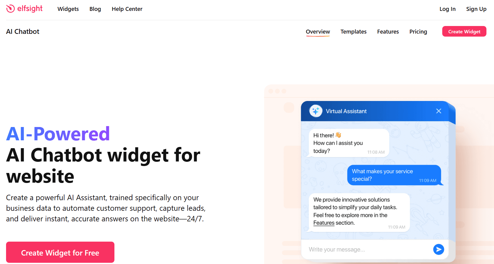 Elfsight - Ecommerce Chatbot Examples