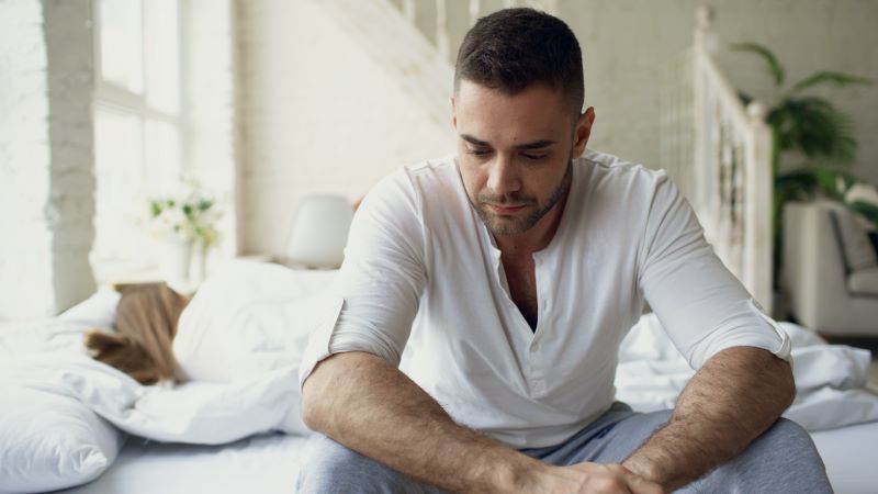 man worried - Causes of Hypersexuality