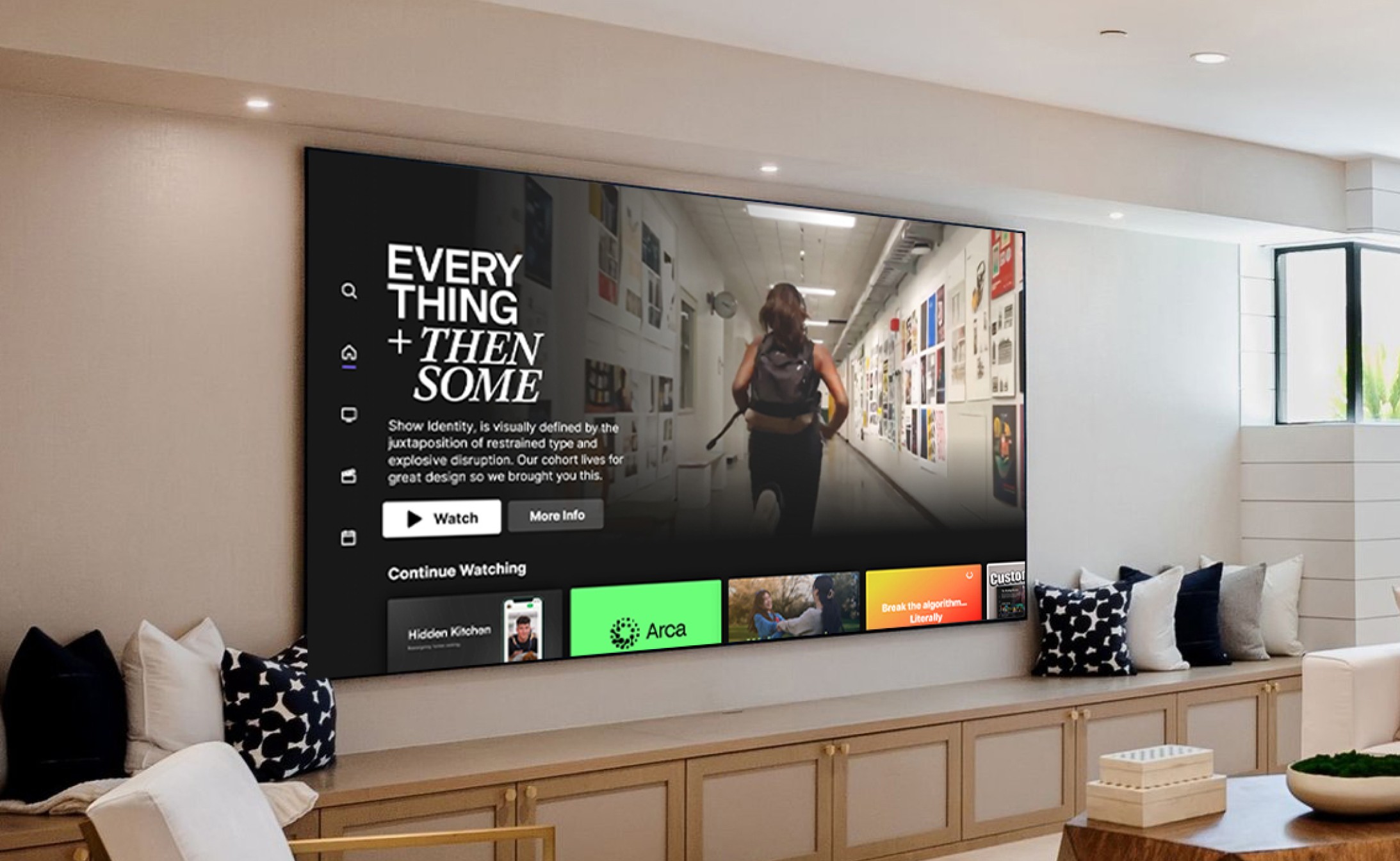Cobi Stancik  - TV Interface Mockup