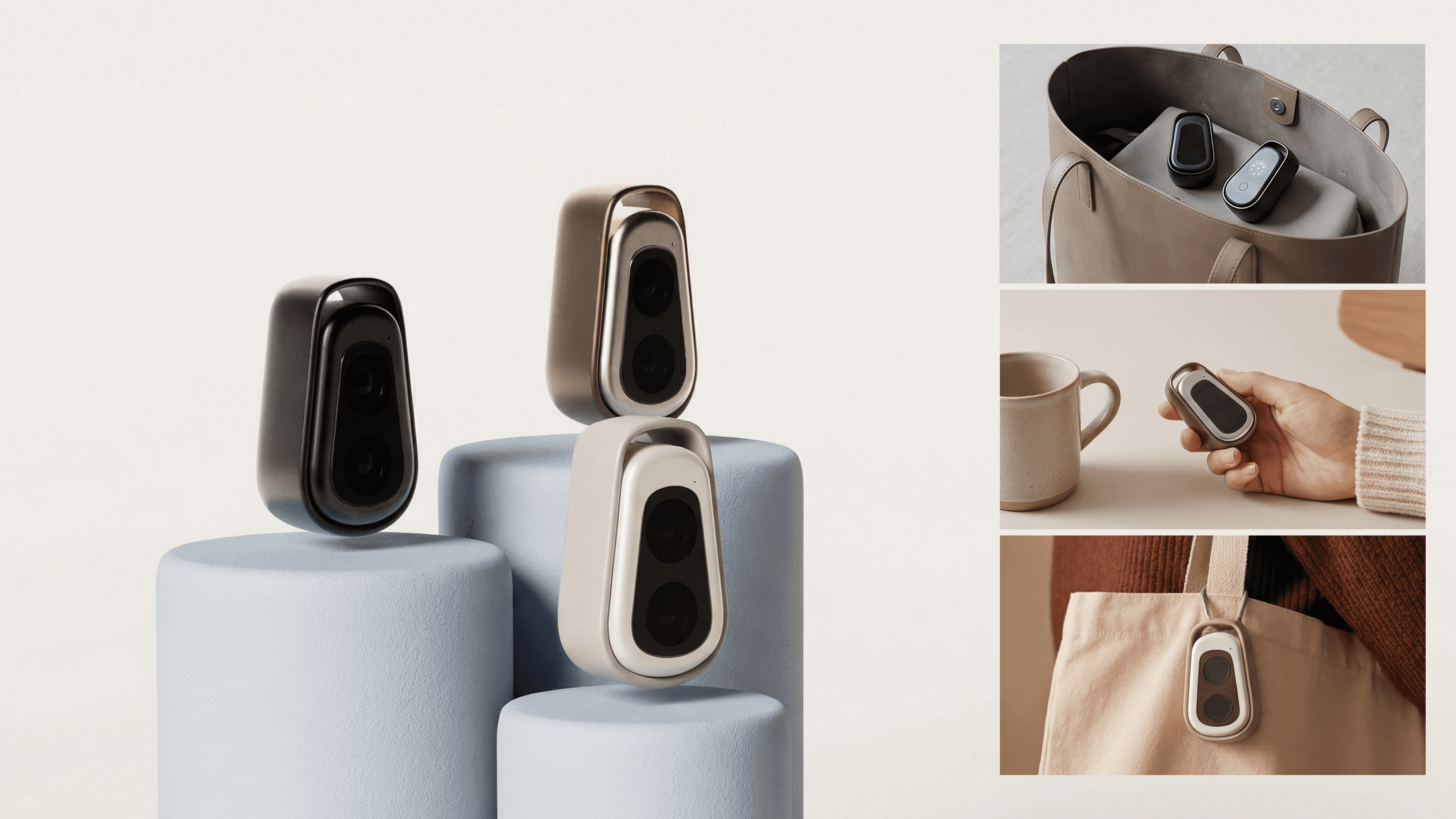 Vera Camera render 3/4 view colorways