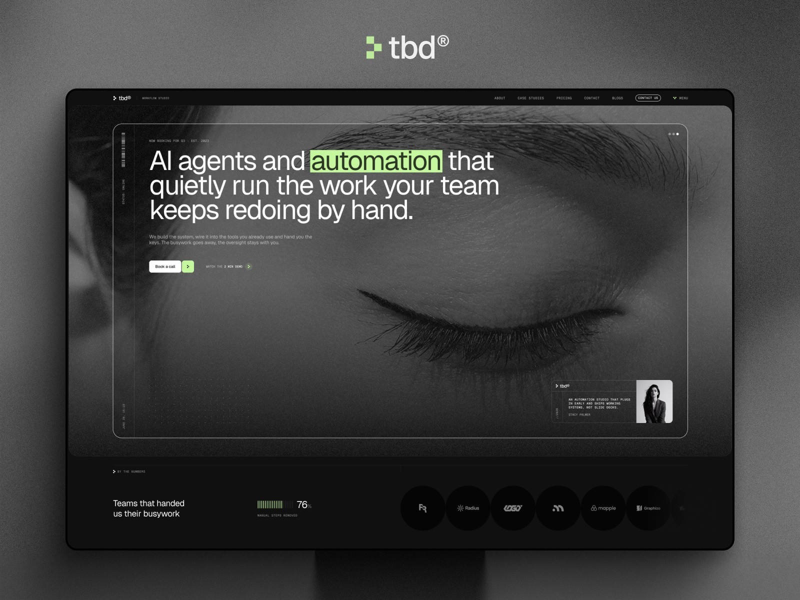 TBD framer template