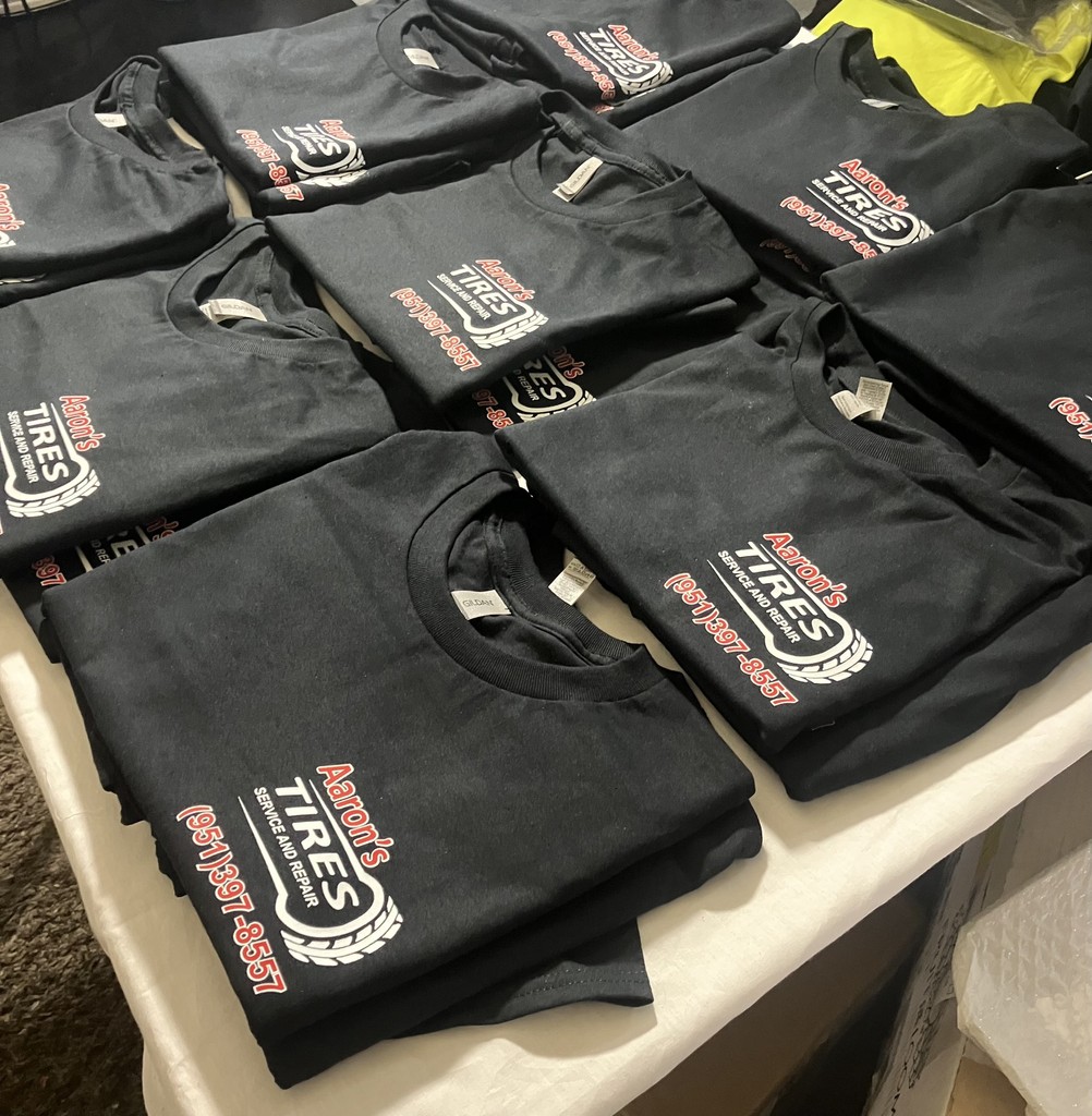 Aaron Tires – Staff Shirts