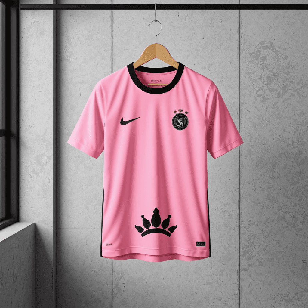 product photography of a sports jersey