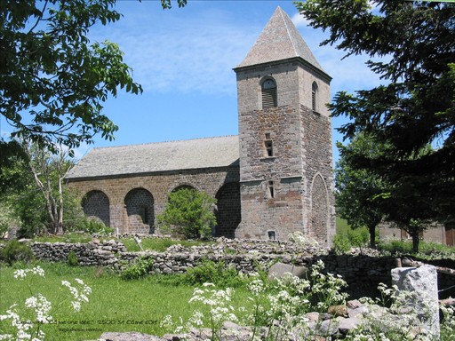 L'église d'Aubrac