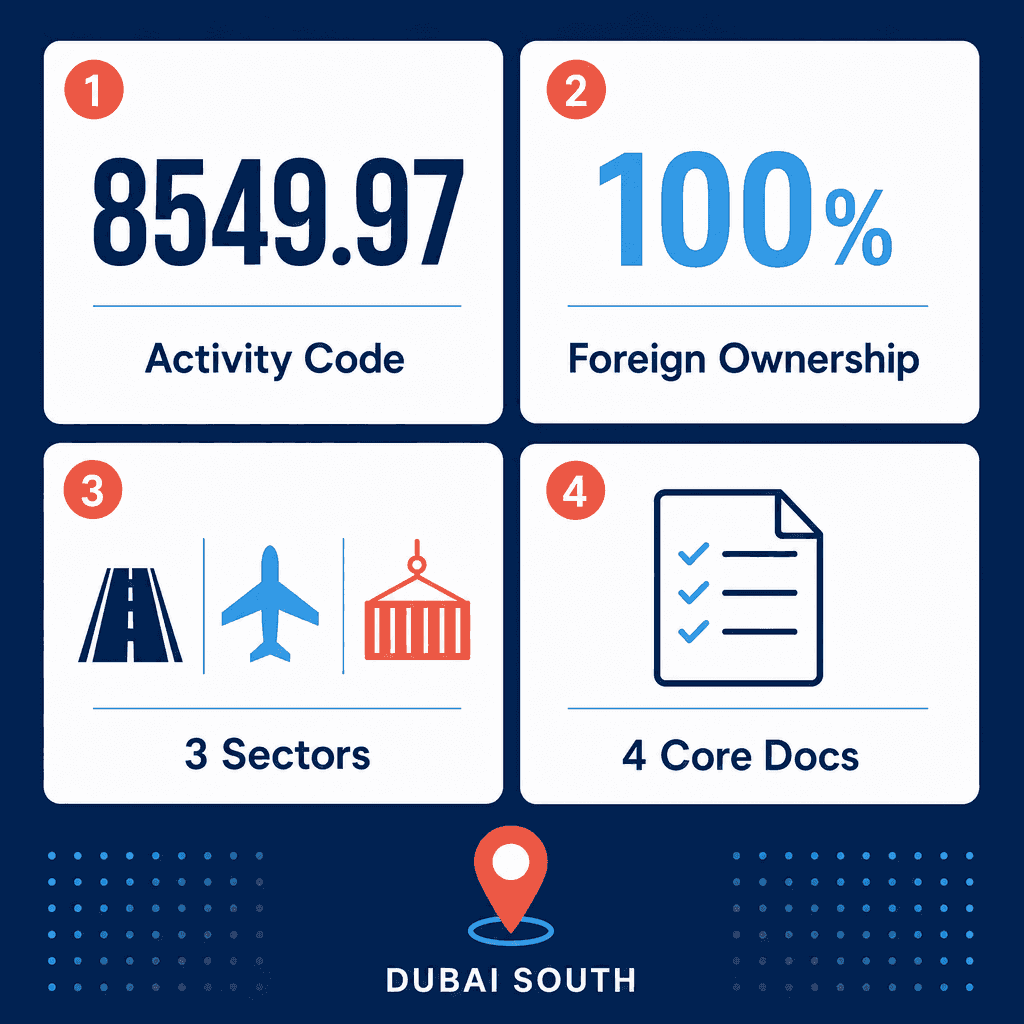 Infographic: Transport Services Training Business License in Dubai: Cost and Requirements