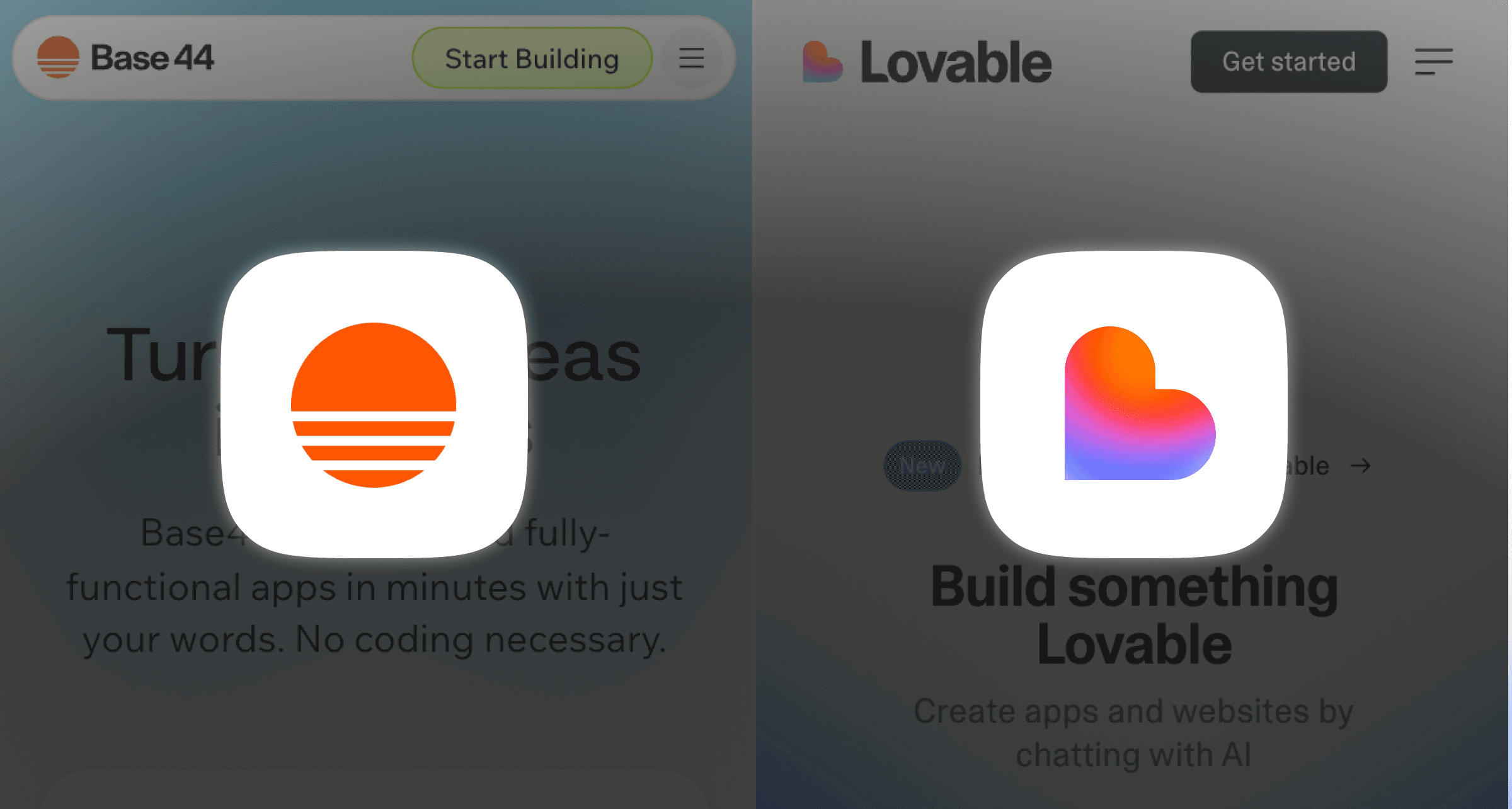Comparando Base44 vs Lovable en 2026 para encontrar el mejor constructor de aplicaciones de IA.