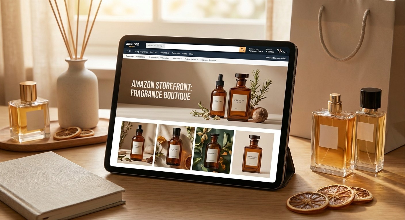 Amazon storefront design for fragrance brands: what converts