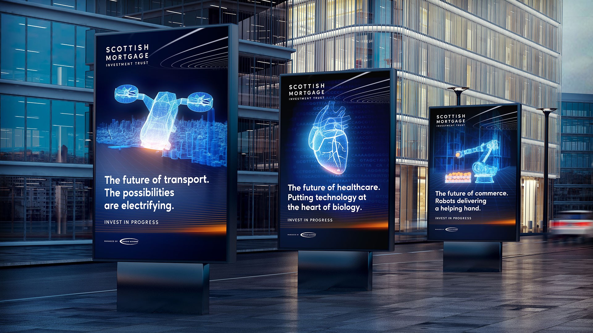 Scottish Mortgage Investment Trust Out of Home Advertising