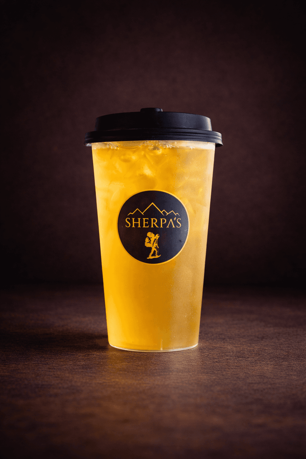 Pineapple Fruit Tea blended to order with real pineapple at Café Sherpa's café, Brookfield WI. Tropical, bright, and naturally sweet.