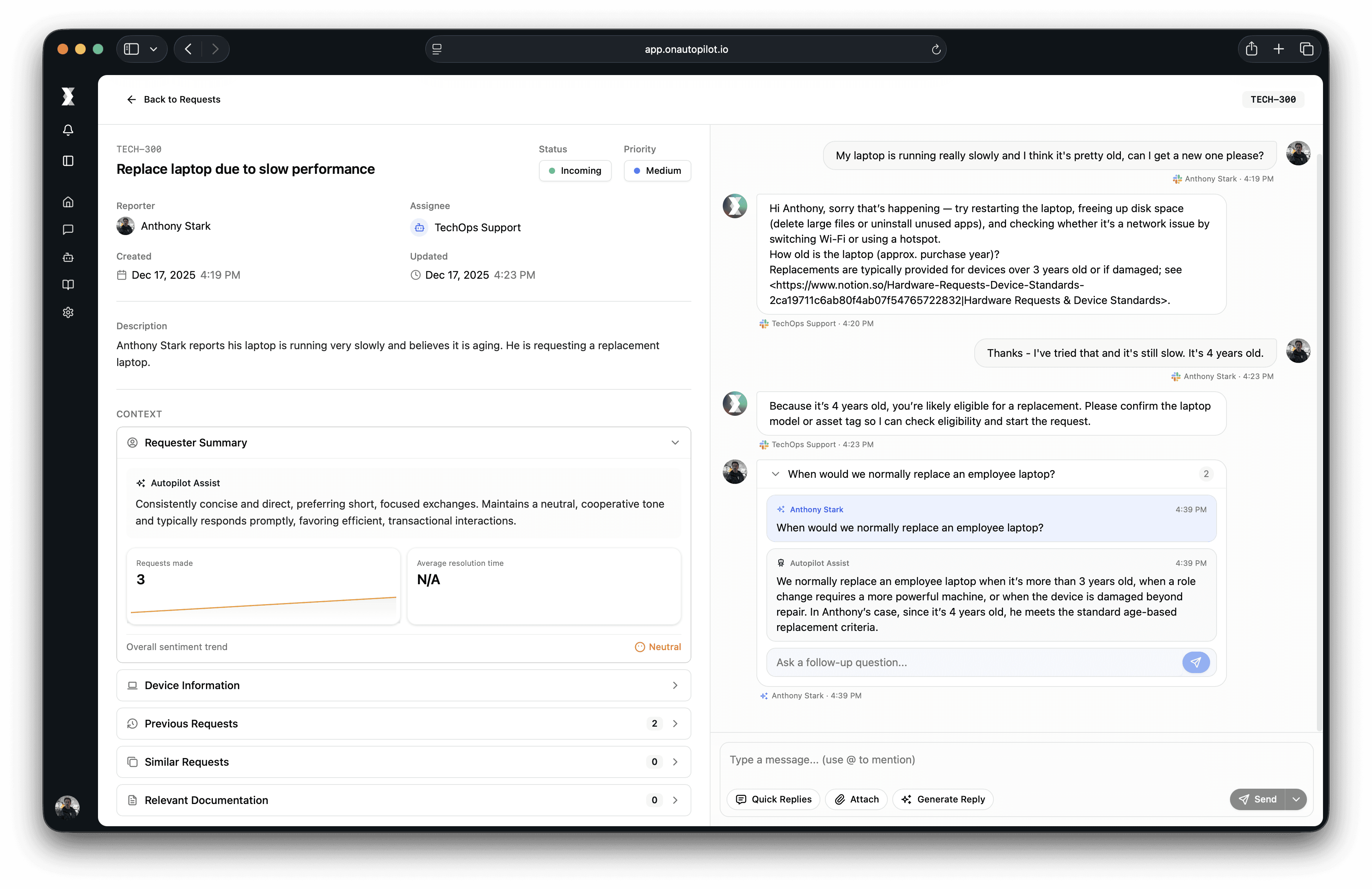 An image of Dreelio's dashboard