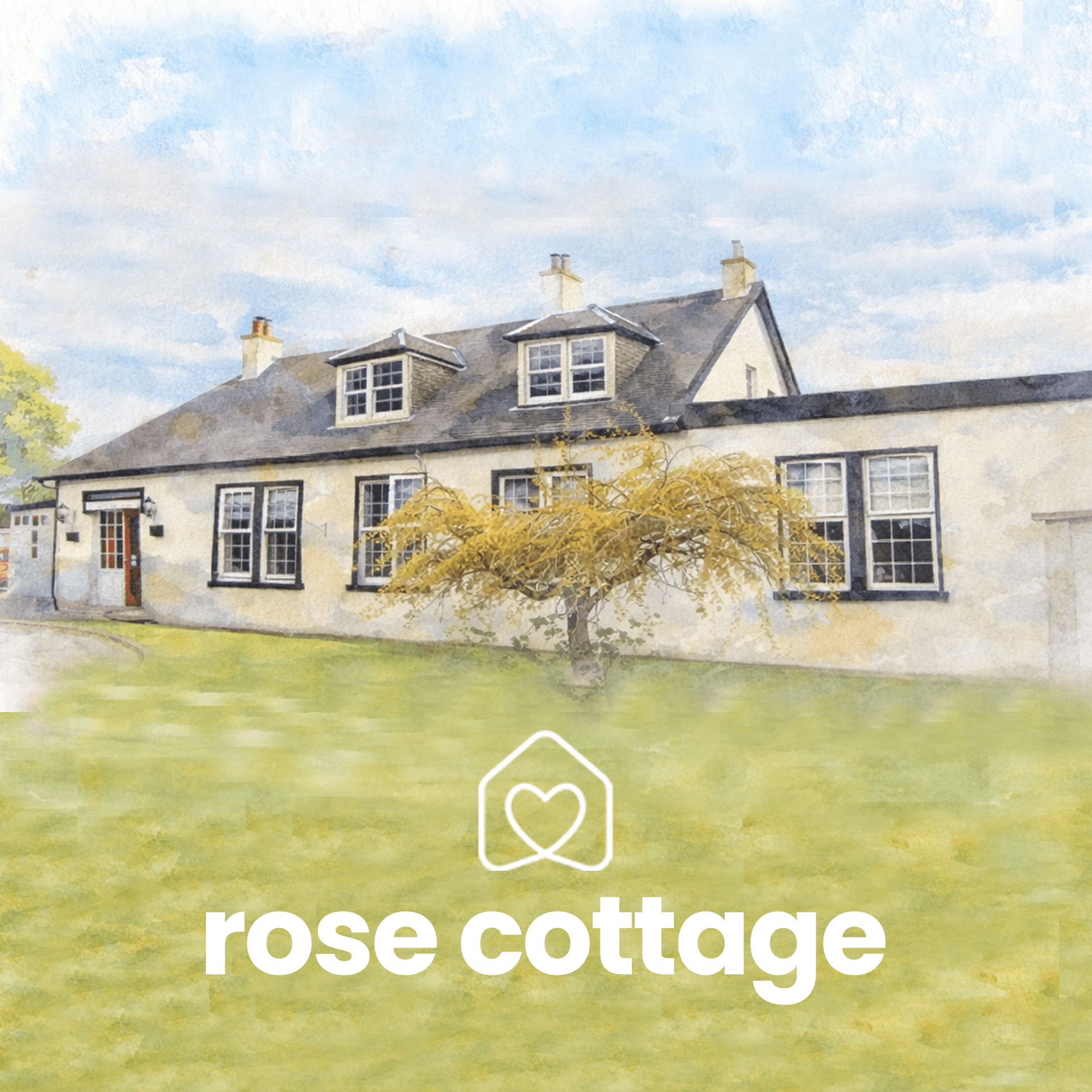 modern house with big windows