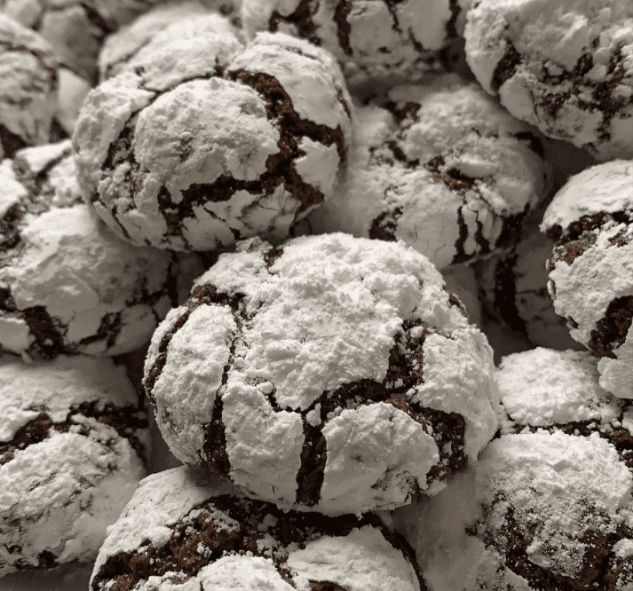 Crinkle cookies