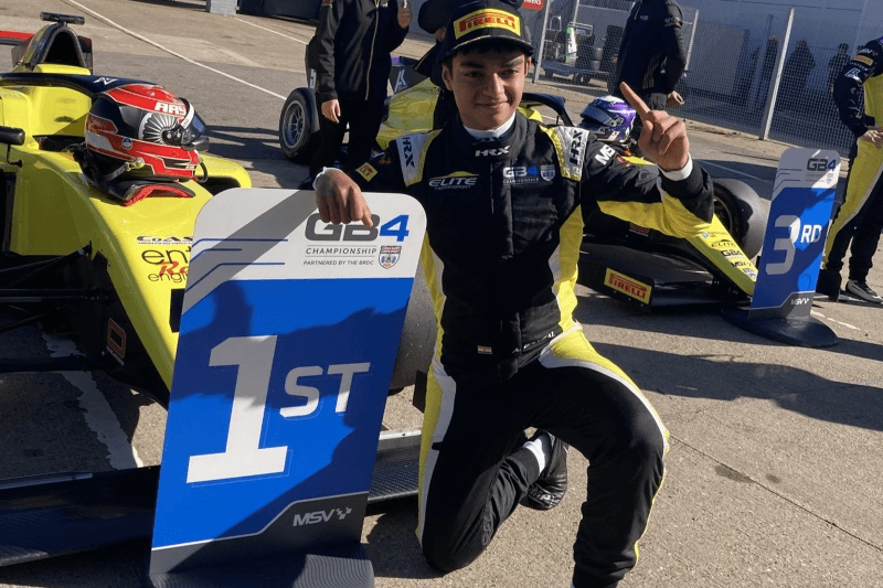 Ary Bansal winning the GB4 title